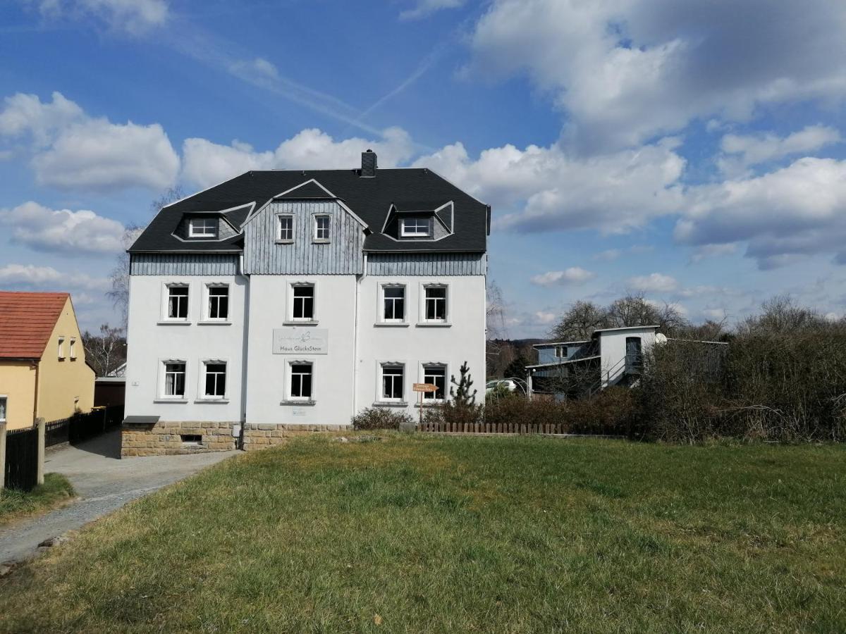 Urlaubsfreude Biedermann Haus Glucksstein Ferienwohnung Aquamarin Bad Schandau Exterior foto